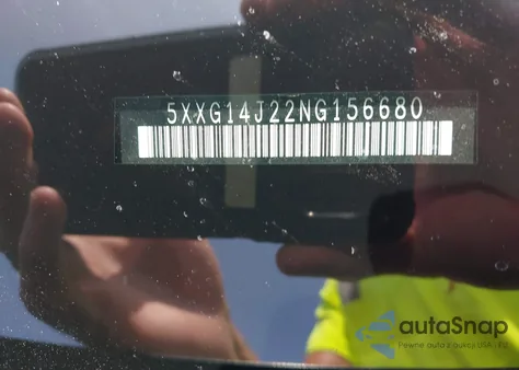 2022 Kia K5 Lxs из США, поврежденный, VIN 5XXG14J22NG156680